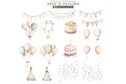 Silly Goose Spring Watercolor, an Illustration by CharmClipArt (Thumbnail 8 of 9)