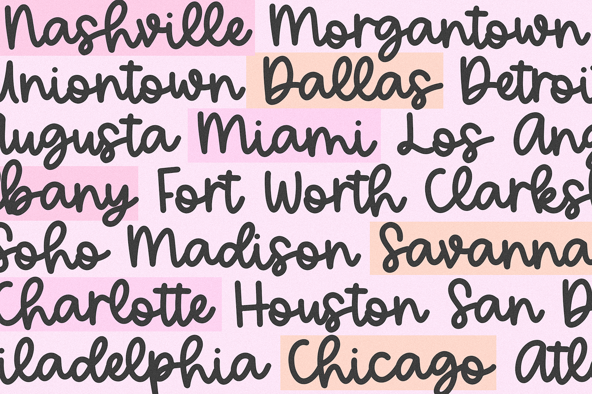Cakepop | Handwritten Script Font preview 6