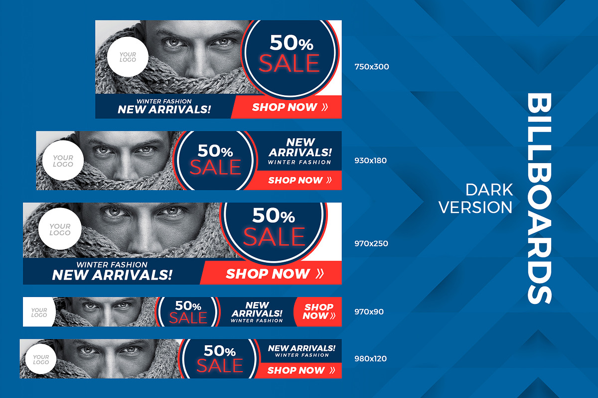 Web Banners Optimized for Google Ads, a Templates & Theme by Better Be a Designer (Photo 3 of 10)