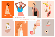 ABSTRACT MINIMALIST MODERN BUNDLE, an Illustration by ArtOLB (Thumbnail 1 of 9)