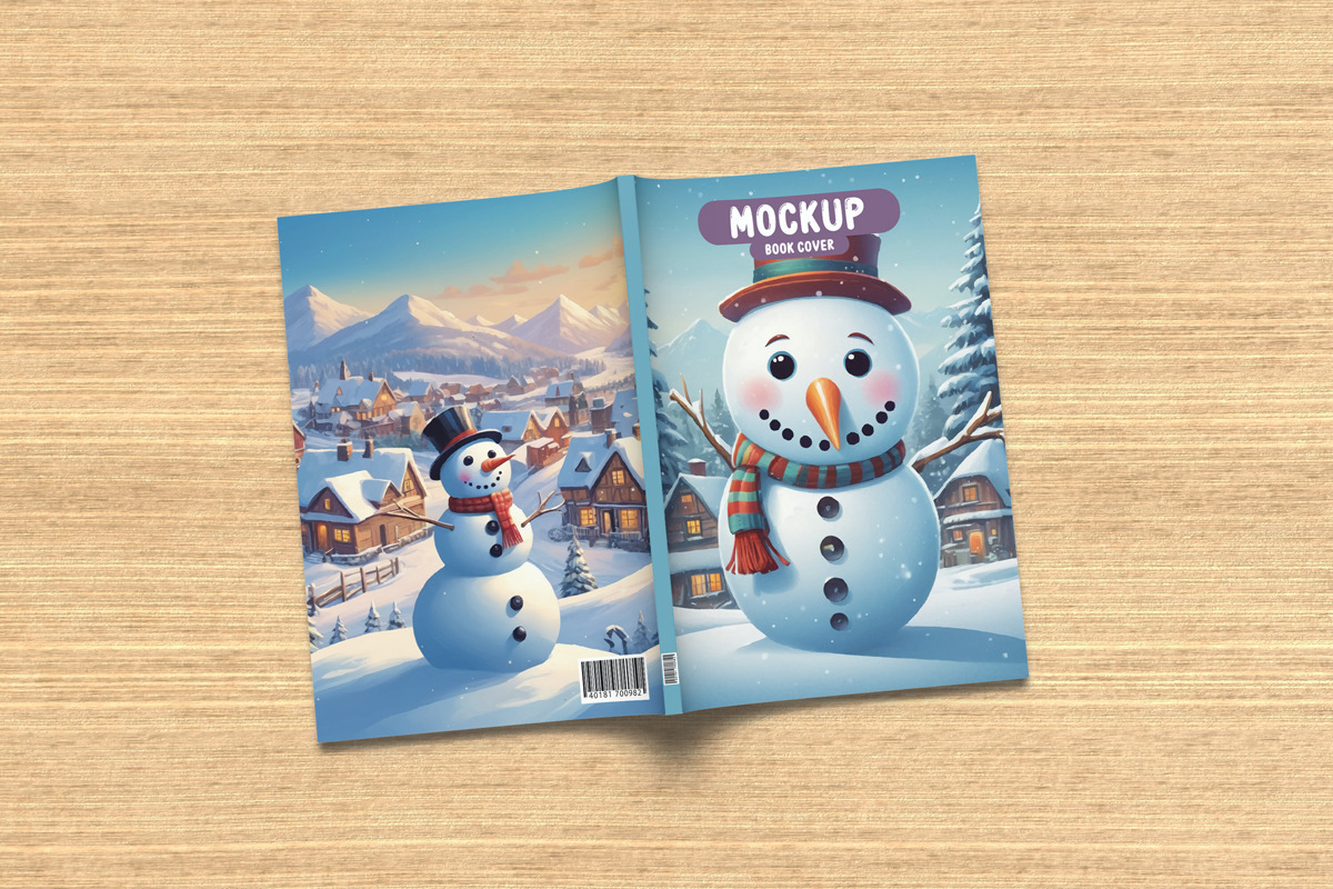 7 x 10 Inch Book Cover Mockup, a Books & Magazine Mockup by Rami's Mockups (Photo 8 of 9)