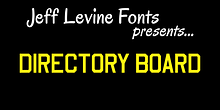 Directory Board JNL