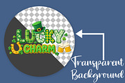 Crochet LUCKY St. Patrick's Day PNG, an Illustration by Canvas Craft (Thumbnail 2 of 4)
