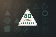 80 Geometric Vectors Bundle, an Object Graphic by Layerform Design Co. (Thumbnail 2 of 5)