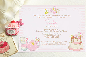 Tea Party invitation