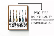 A Girl's Gotta Have Options Witch PN, an Illustration by Libby Wishes (Thumbnail 2 of 6)