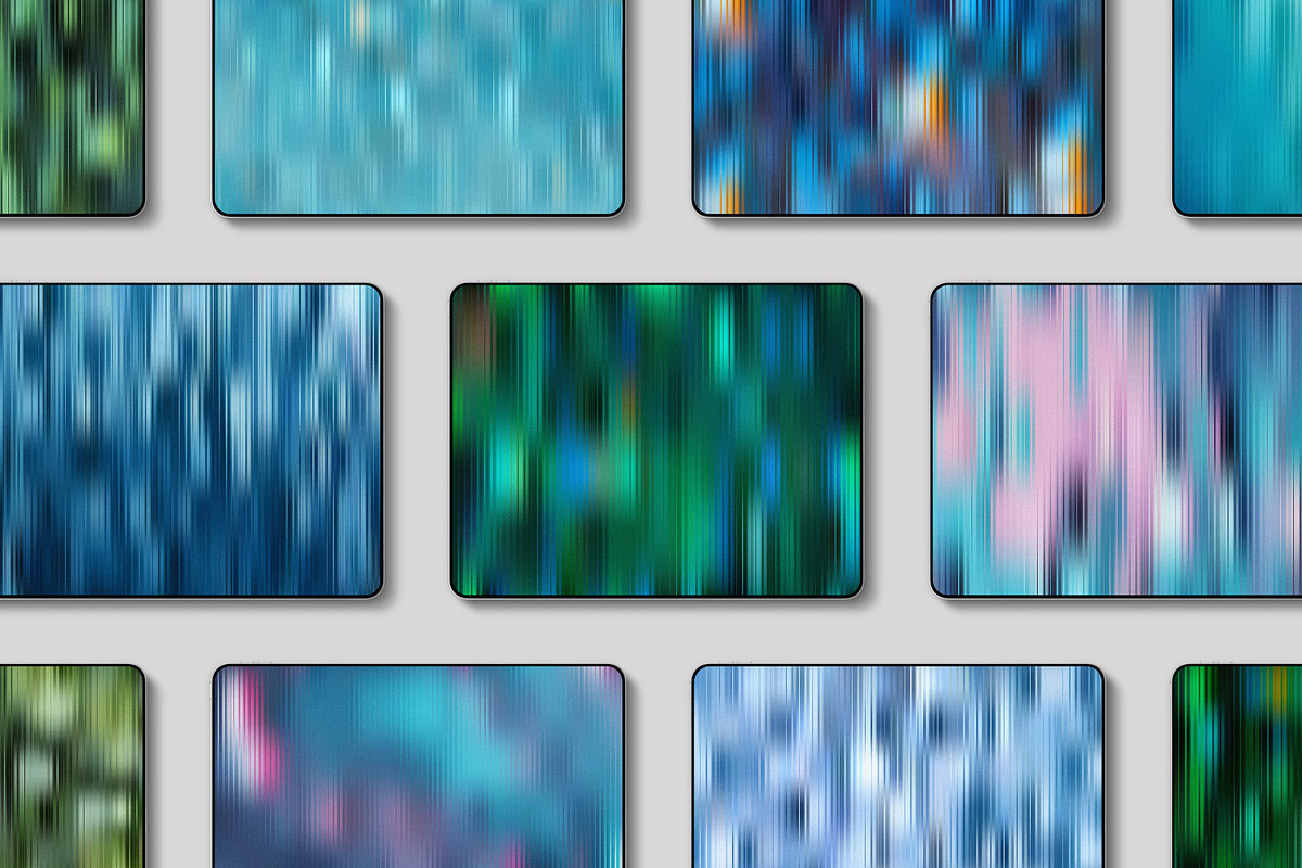 Fractal Glass Grainy Gradients, a Background Graphic by May Motif (Photo 11 of 15)