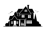 House Home Silhouette Vector Bundle, an Illustration by Amazin_art (Thumbnail 38 of 51)