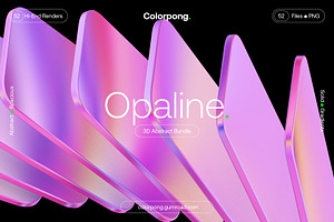 Opaline - 3D Abstract Bundle