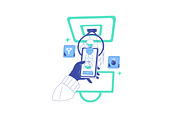 Gambling people bet on sports online, a Sport Illustration by PaperTrident (Thumbnail 13 of 13)
