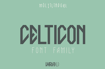 Celticon Font Family