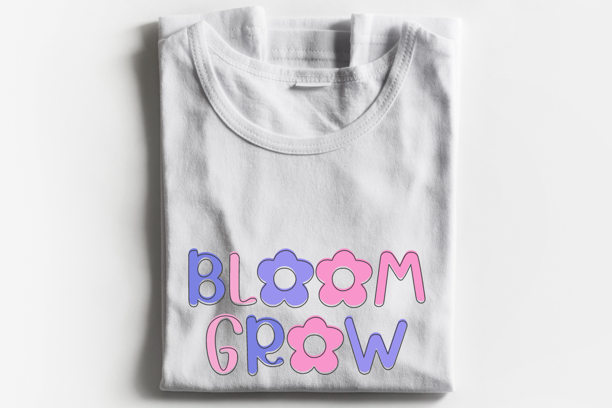Blooming Dream Duo, a Handwritten Font by SaktiAvellin (Photo 7 of 9)