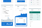 Material UI kit: Money, a Templates & Theme by UI8 (Thumbnail 3 of 8)