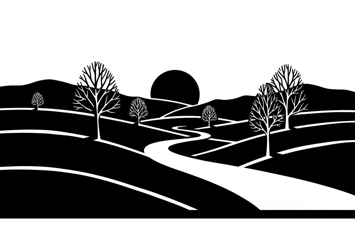 Autumn Fall Leaves Landscape, a Graphic by Artivon (Photo 5 of 13)