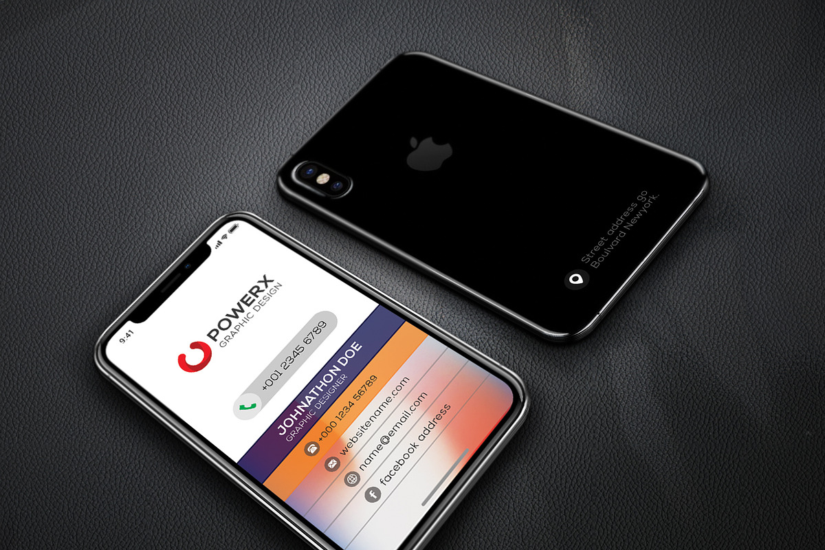 Iphone Business Card, a Business Card Template by Creative_Arts (Photo 2 of 3)
