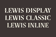 Lewis family, a Font by Thierry Fétiveau (Thumbnail 3 of 5)