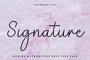 Signature, a Handwritten Font by FreshTypeINK (Thumbnail 6 of 8)