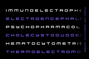 Reesha - Futuristic Font Family, a Handwritten Font by alpercakici (Thumbnail 14 of 14)