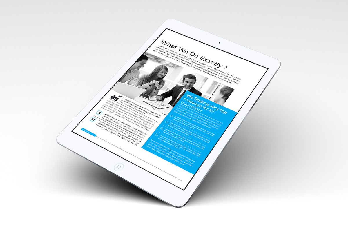 Corporate Marketing E-Book, a Brochure Template by obayes (Photo 8 of 15)
