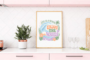 Boho Summer Beach Waves PNG, an Illustration by Dream Creation (Thumbnail 3 of 7)