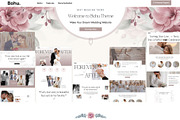Bohu – Wedding WordPress Theme, a WordPress Template by NaimaAnjum (Thumbnail 1 of 5)
