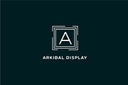 Arkibal Display, a Sans Serif Font by Jan-Christian Bruun (Thumbnail 15 of 16)