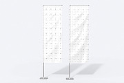Convex Flag Mockup Template Set, a Product Mockup by graphypix (Thumbnail 3 of 4)