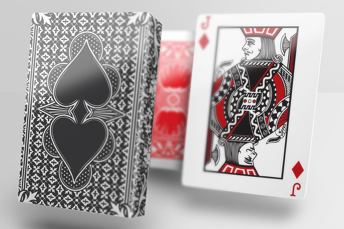 Poker Card Playing Mockups, a Print Template by Kongkow (Photo 2 of 10)