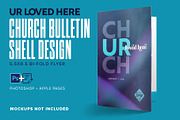 You Are Loved Church Bulletin Shell, a Flyer Template by IFBdesign (Thumbnail 1 of 5)
