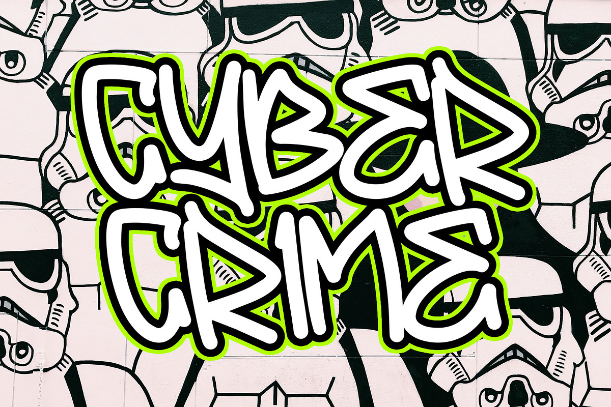SEQARO Boldline Graffiti Font, a Handwritten Font by NTC Graphic (Photo 5 of 9)
