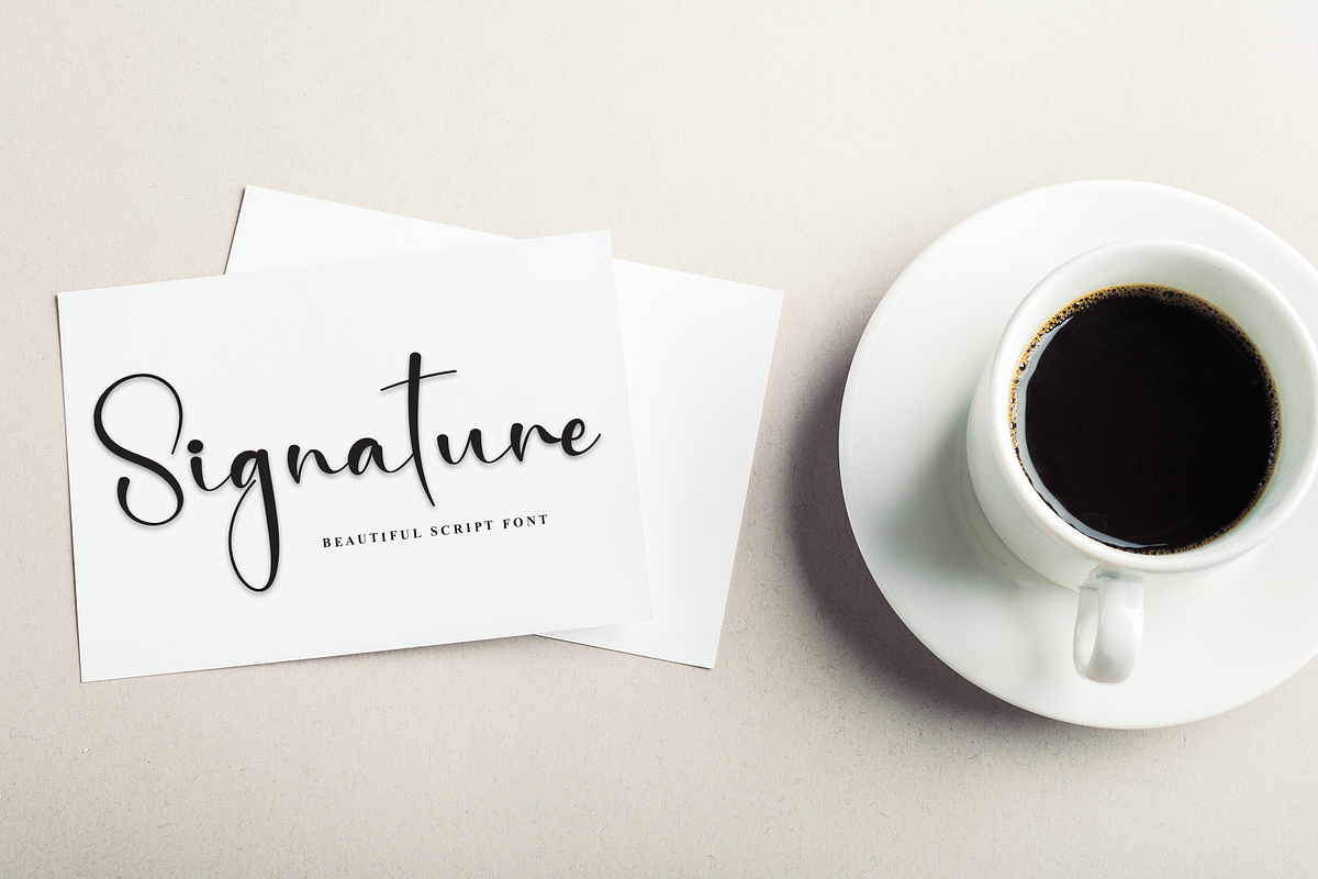 Beautiful | Script Font, a Handwritten Font by Scratchones (Photo 5 of 8)