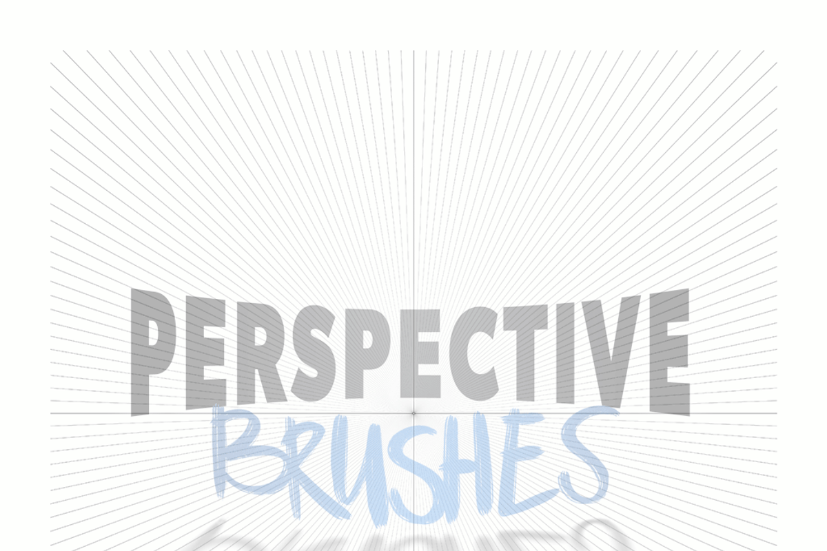 PERSPECTIVE - Ps & Procreate Brushes, a Brush Add-On by HEJBRUSH.COM (Photo 2 of 2)