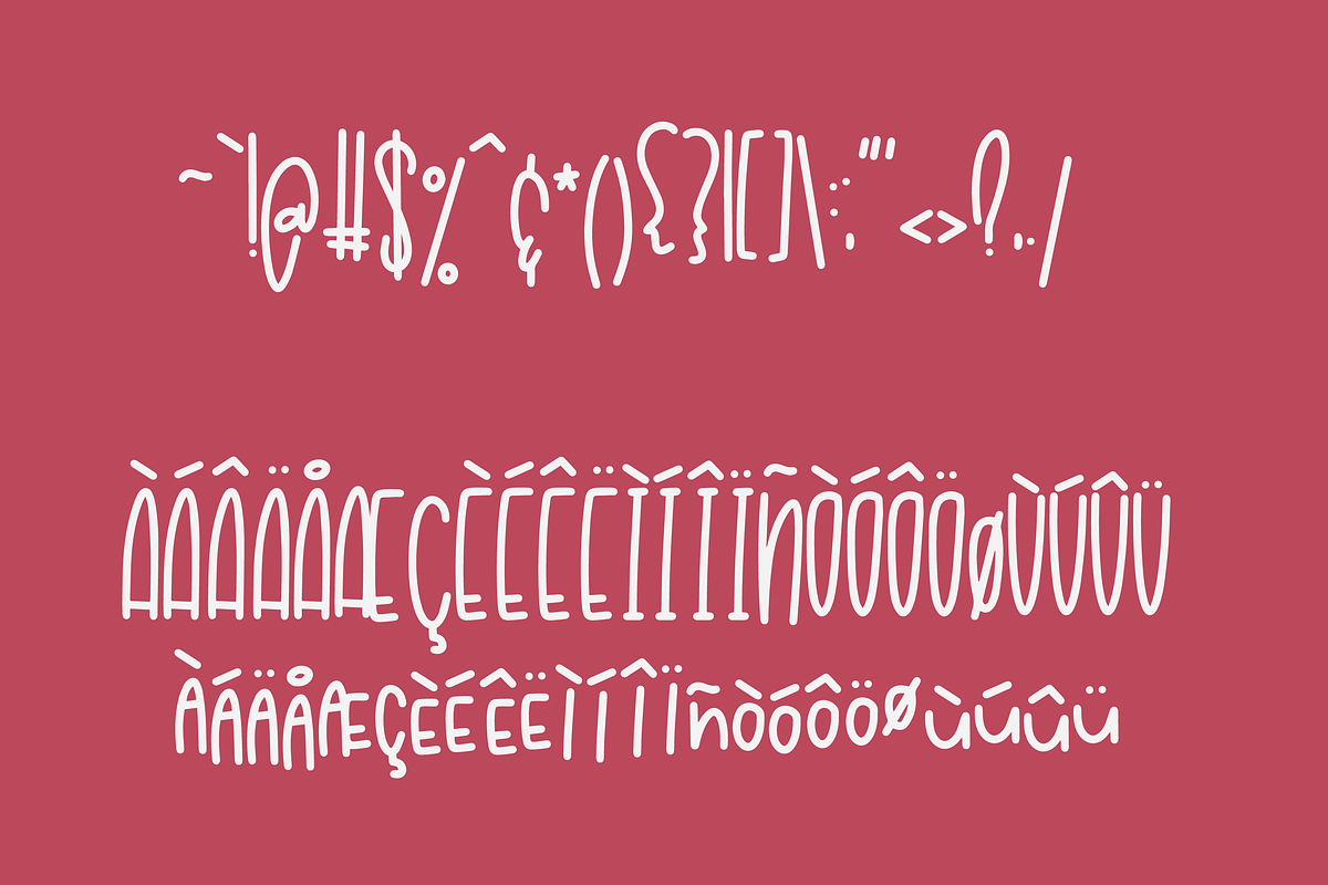 Raspberry Macchiato, a Handwritten Font by Kitaleigh (Photo 3 of 4)