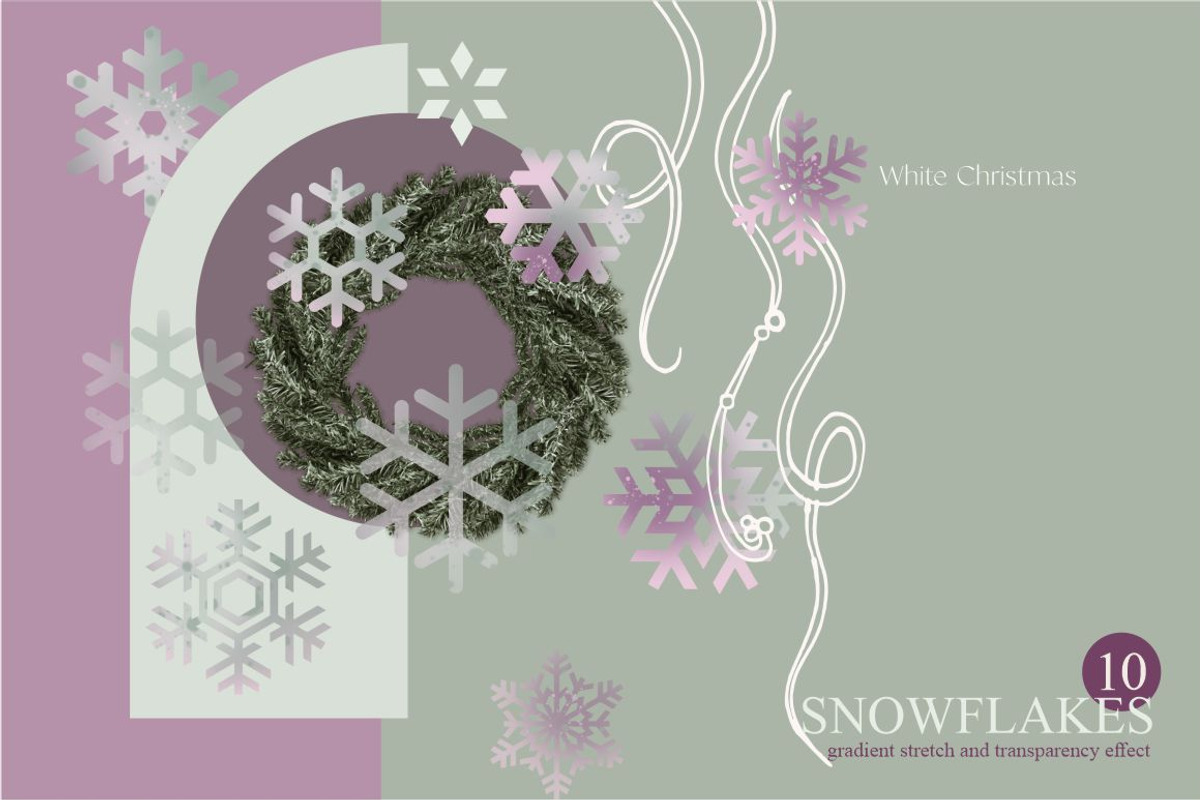 White Christmas, a Decorative Illustration by Collection by VY (Photo 9 of 13)