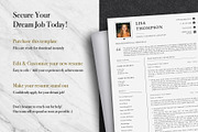 Minimal Resume Template Pack | Canva, a Resume Template by Lux Resume (Thumbnail 9 of 9)