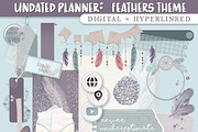 Undated Minimalistic Digital Planner, a Stationery Template by Brenda Avila Designs (Thumbnail 4 of 4)