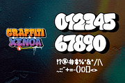 Graffiti Xenoa - Graffiti Bombing, a Handwritten Font by Nirmana Visual (Thumbnail 3 of 6)