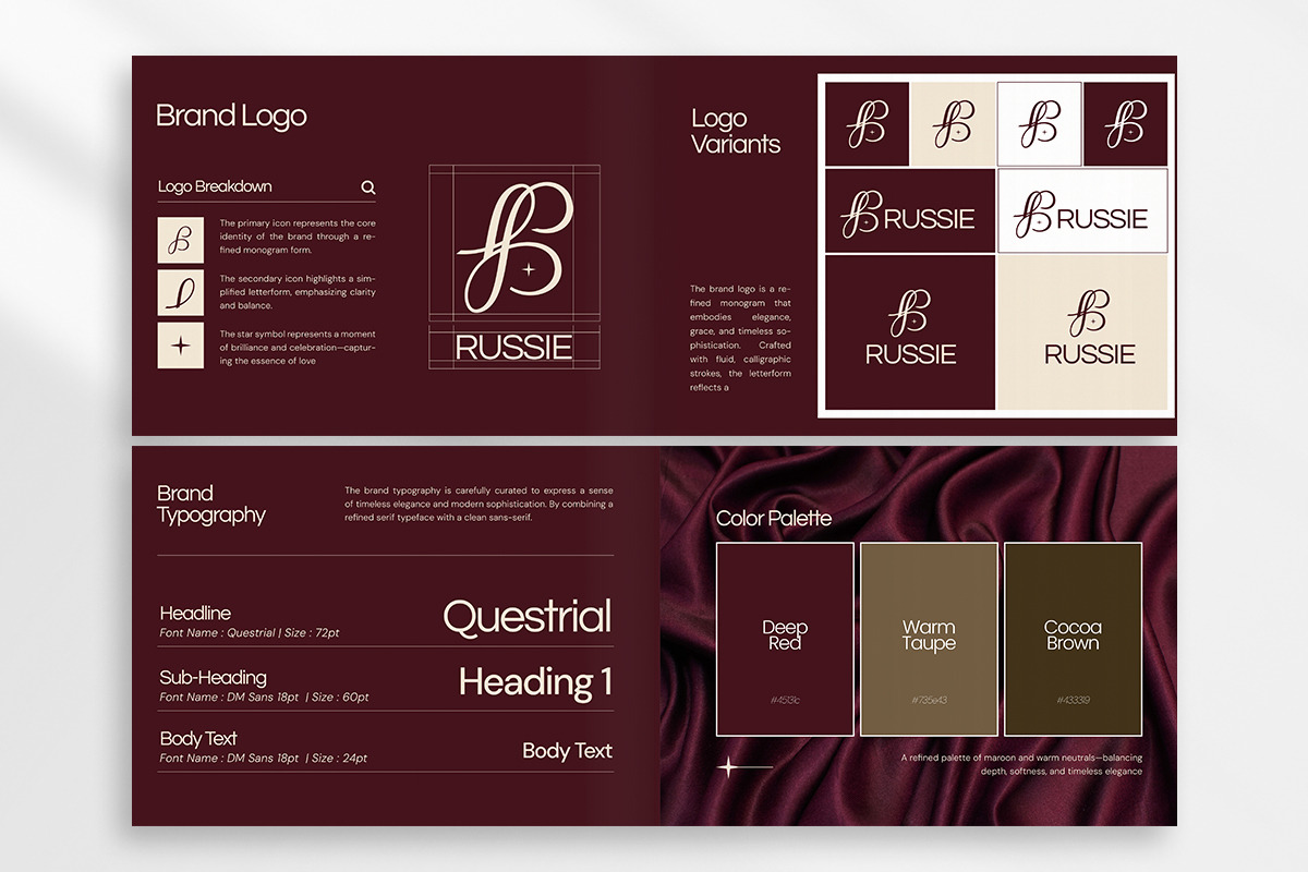 Editorial Wedding Brand Book, a Magazine Template by twinstd (Photo 5 of 7)