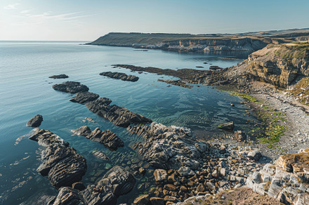 The calm waters reflect the afternoo, a Photo by Tanuart