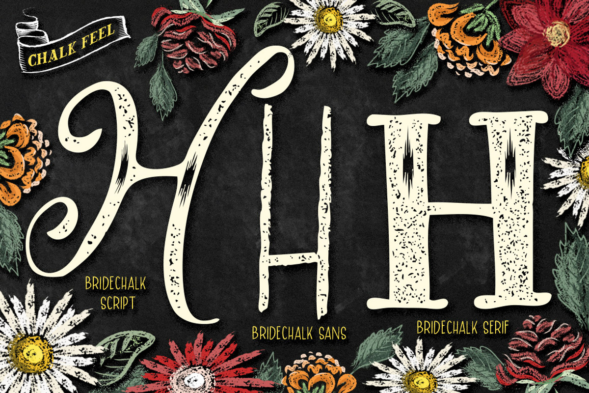 BrideChalk Typeface preview 2
