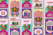 Diwali Social Media Post Templates, a Social Media Template by BrandPacks (Thumbnail 4 of 5)