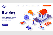 Isometric Landing Page Template, a Templates & Theme by alexdndz (Thumbnail 3 of 31)