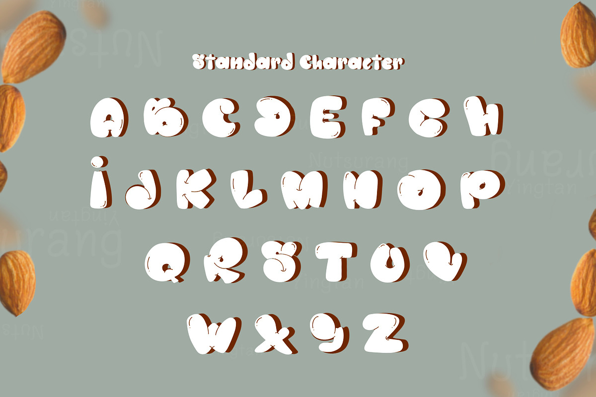 ALMOND FORNT, a Handwritten Font by N Nakorn Creative (Photo 7 of 10)