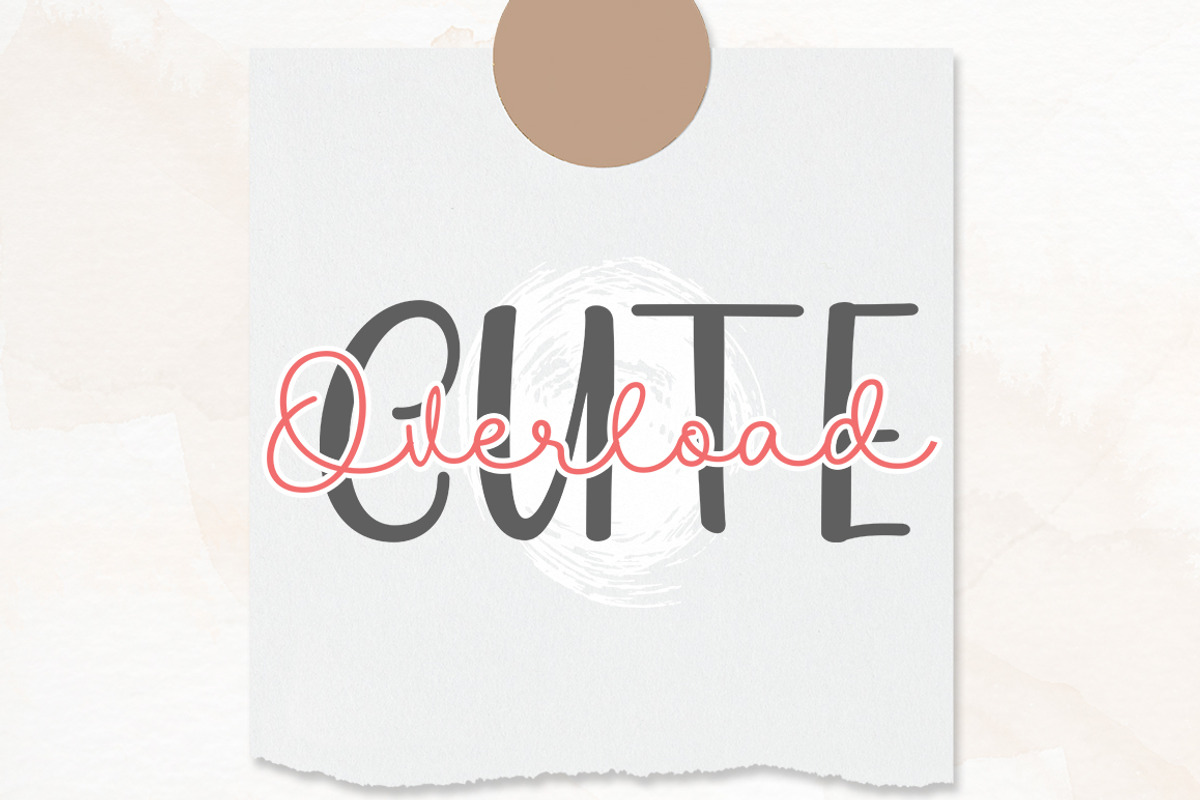 Love Heart Font Duo, a Script Font by Rotterlab Studio (Photo 6 of 8)