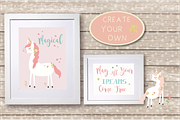 Sparkly Unicorns, an Illustration by Poppymoondesign (Thumbnail 5 of 5)