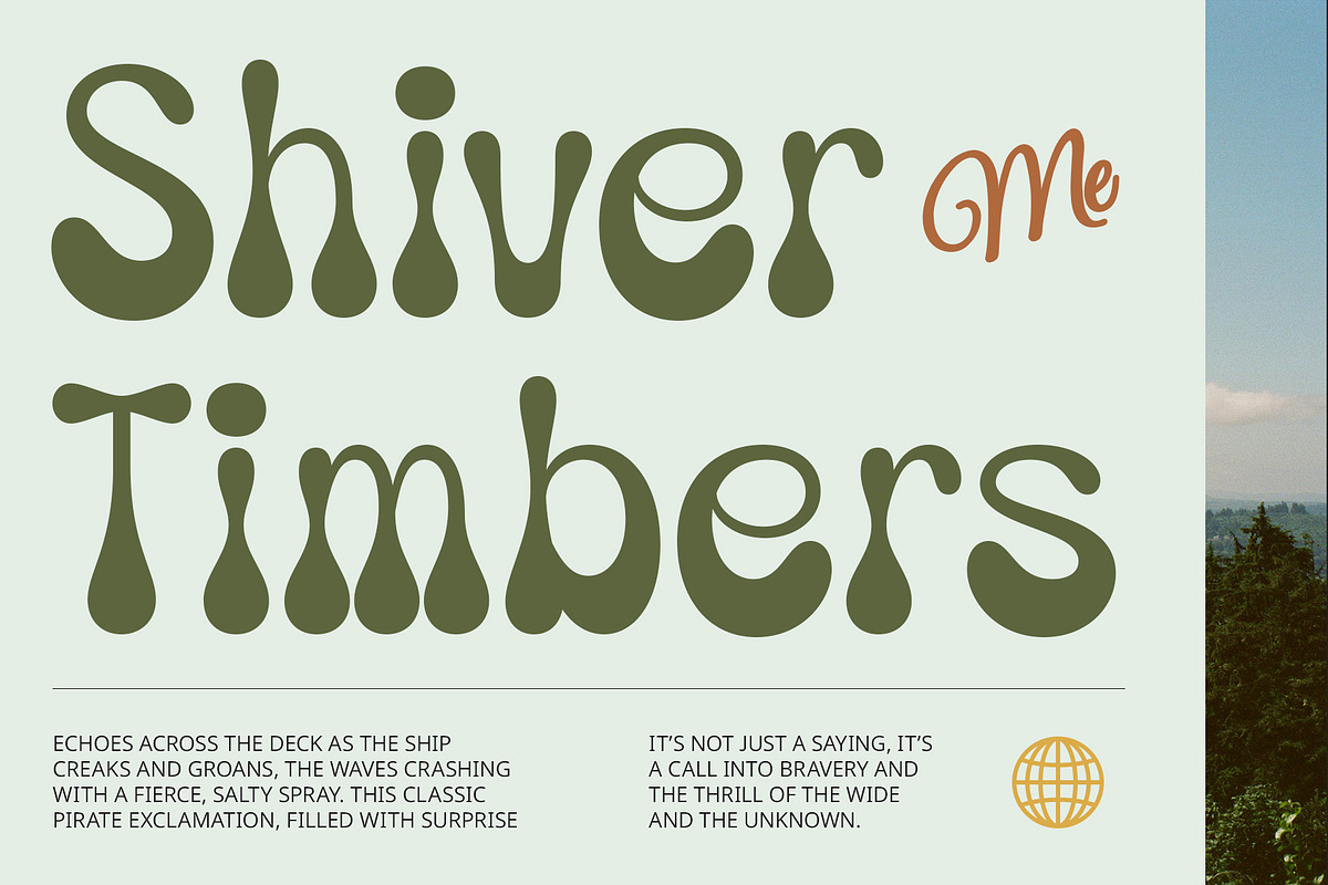 CS Mojitos – Groovy Font, a Sans Serif Font by Craft Supply Co. (Photo 4 of 8)