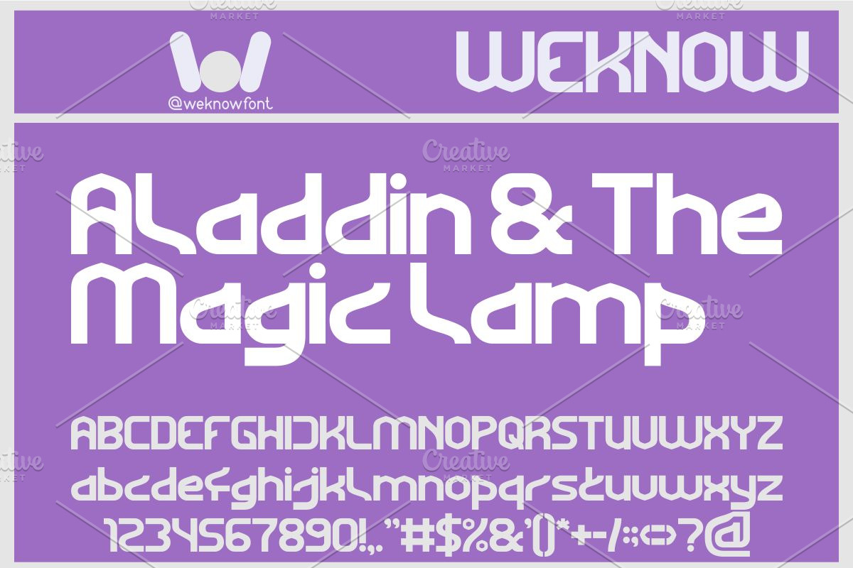 Elephant Font, a Font by weknow (Photo 5 of 8)