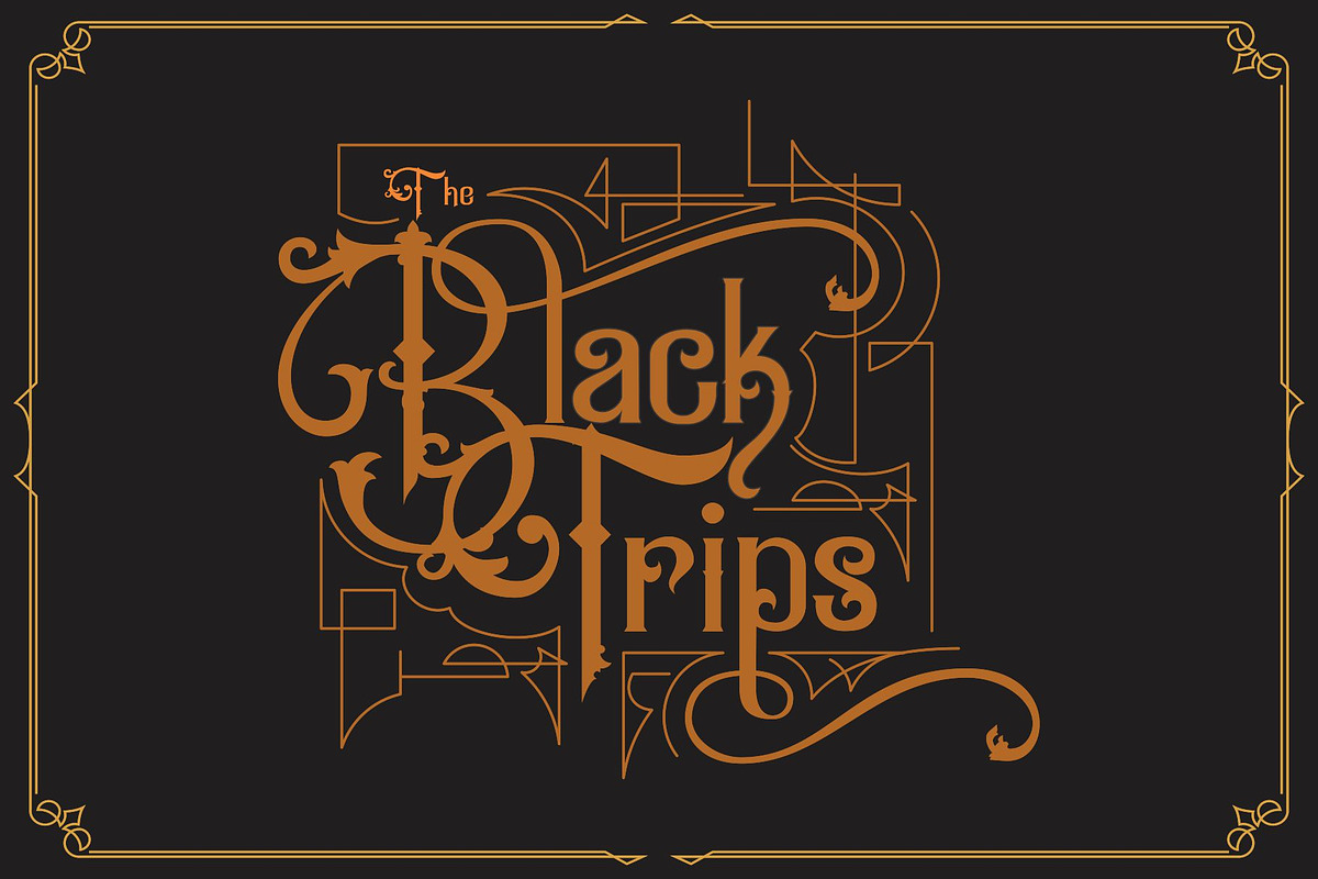 Black Savior Victorian retro Font, a Symbol Font by SHEILLA (Photo 8 of 18)