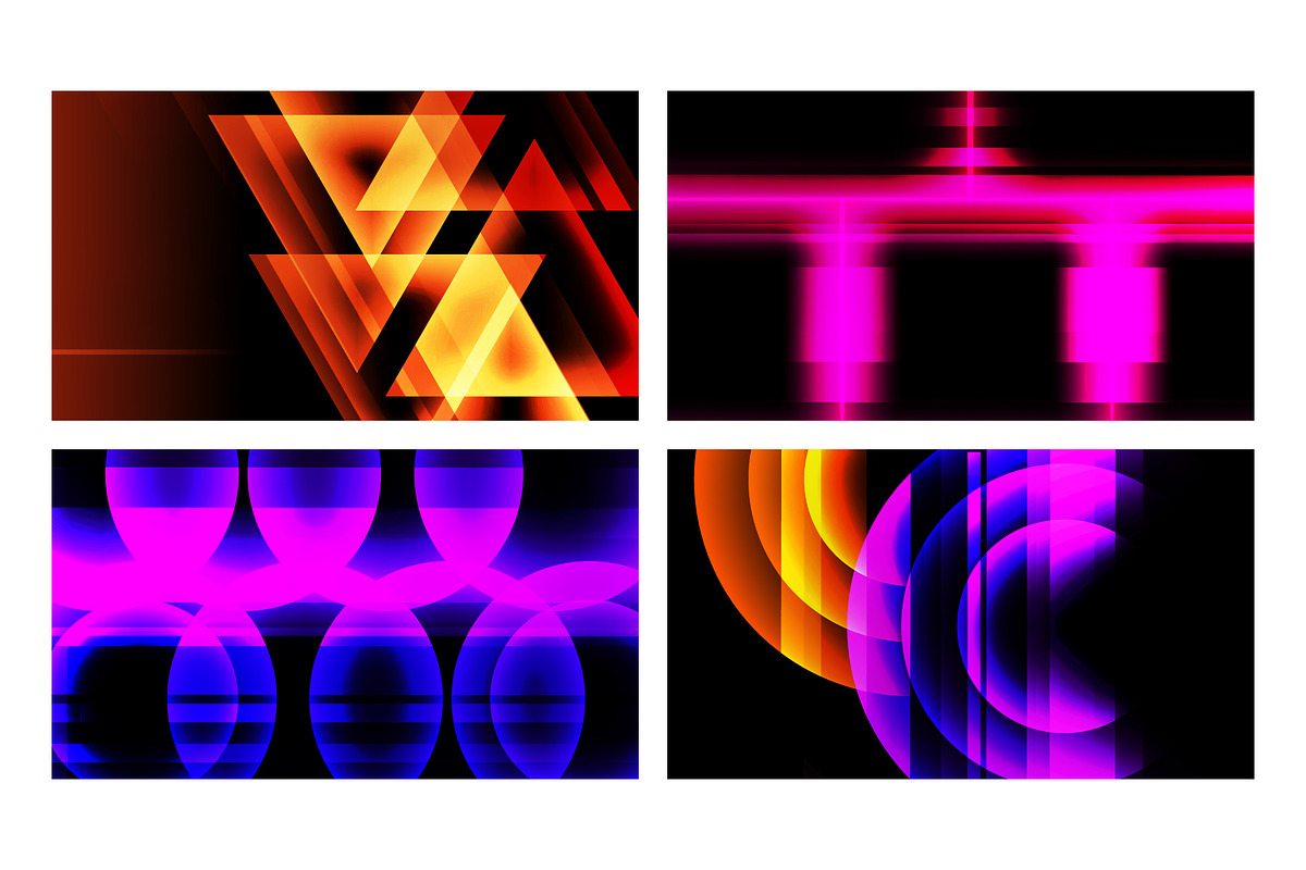 Abstract Backgrounds Graphics Set, a Background Graphic by Finevector (Photo 10 of 14)