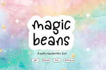 Magic Beans Quirky Handwriting Font